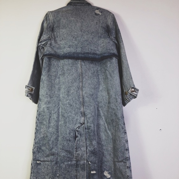 Denim x Alexander Wang Trench Coat - Picture 7 of 9